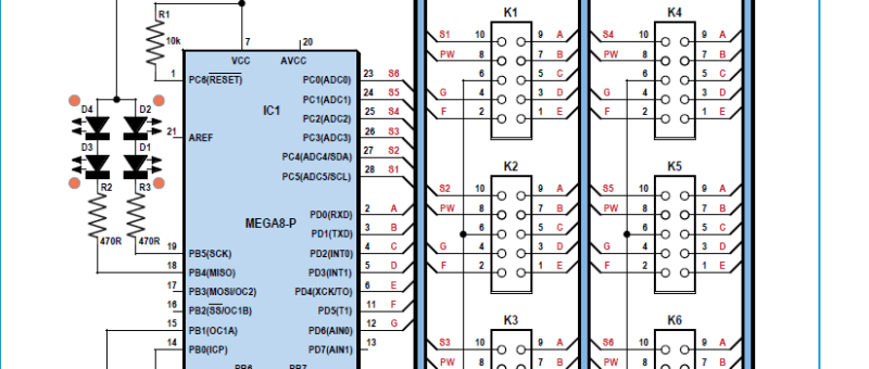 Post project 4: AVR LED Clock