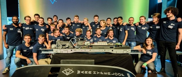 Tech University Munich team wins Hyperloop speed competition