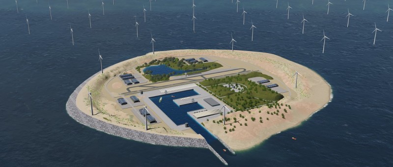 The €1.5 bn Plan to Build an Artificial Island for Offshore Wind