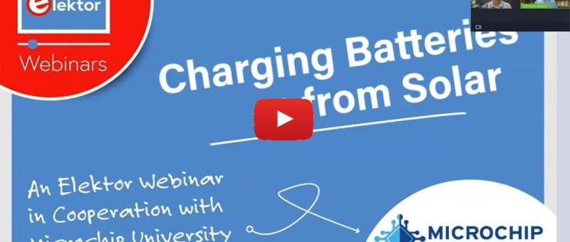 Charging Batteries from Solar Energy