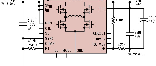 High Voltage Buck-Boost Regulator