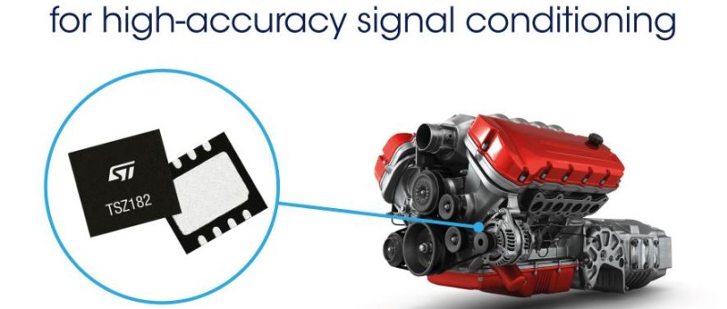 Chopper op-amp has excellent speed/power consumption ratio