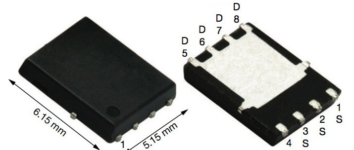 New N-channel MOSFET from Vishay 