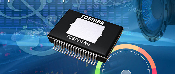 4-channel class AB amp from Toshiba