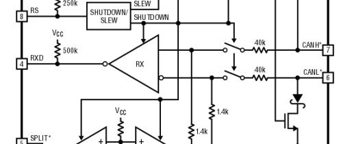 Robust CAN bus Transceiver