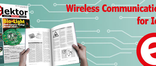 Elektor Magazine edition 3/2018 focus on Wireless Communication for IoT