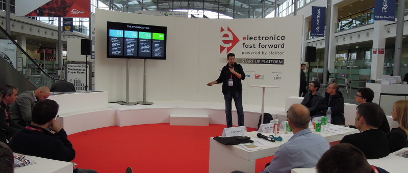 Participating in electronica Fast Forward, the Startup Platform powered by Elektor is simple