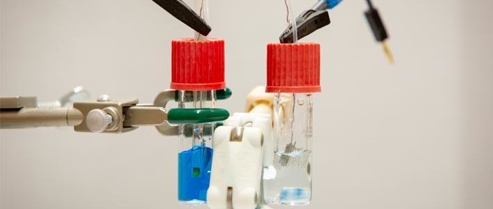 Waste blue dye could provide green solution