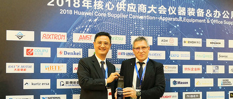 Kurtz Ersa Asia receives Huawei Award