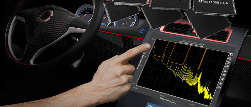 Accelerate EMI qualification of automotive touchscreens with new capacitive touch controllers