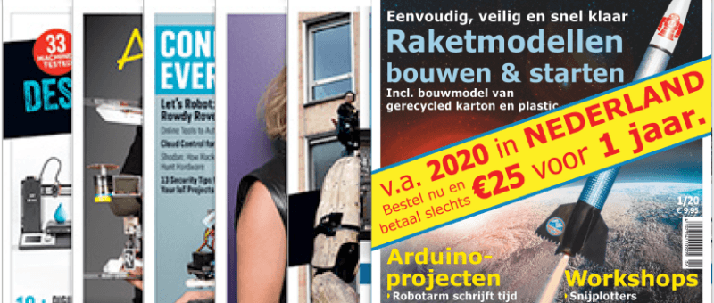 Elektor Announces the Dutch Make: Magazine at the 2019 Eindhoven Maker Faire