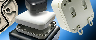 Hammond introduces the stylish new 1557 IP68 wall mount/desktop plastic enclosure family