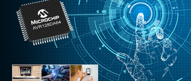 New Functional Safety Ready AVR DA Microcontroller Family Enables Real-Time Control, Connectivity and HMI Applications