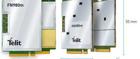 High Performance for 5G: Telit offers new generation of 5G/LTE M.2 cards at Rutronik
