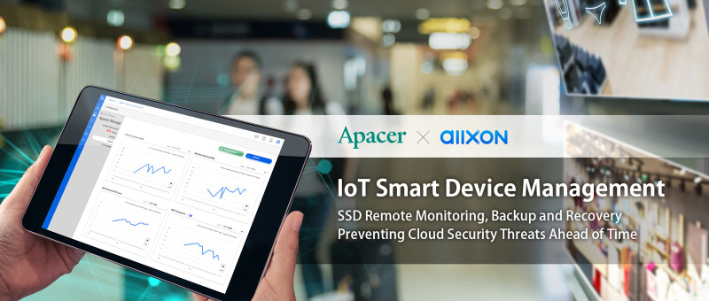 Apacer and Allxon Collaborate on IoT Smart Device Management Technology