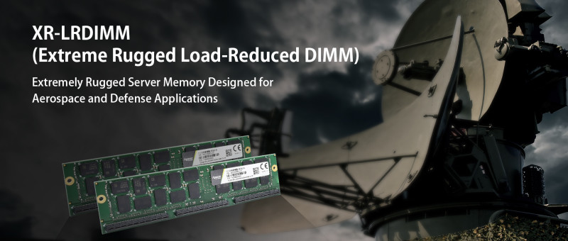 Apacer Developed the World's First XR-LRDIMM Anti-vibration Defense Server Memory Module