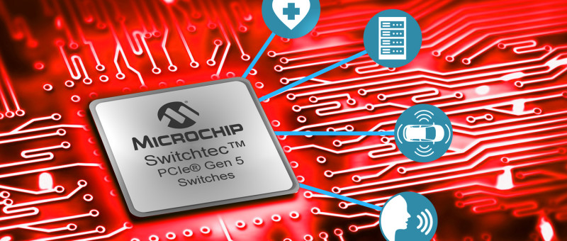 Microchip Announces the World’s First PCI Express® 5.0 Switches