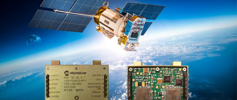 Microchip Announces Space-Qualified COTS-Based Radiation-Hardened Power Converters