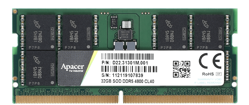 Next-Gen DDR5 and Patented Compact SSDs with Cooling Fins