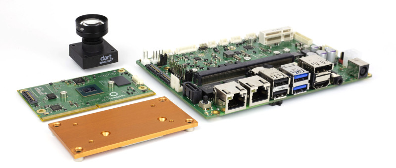 congatec i.MX 8M Plus starter set for AI accelerated embedded vision