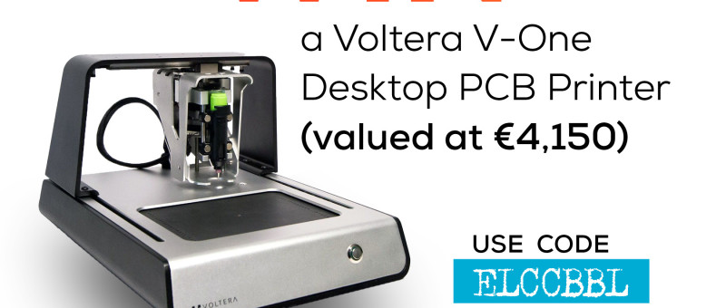 Win a Voltera V-One Desktop PCB Printer