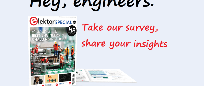 Engineering in 2022: Take Elektor's Survey, Score a Coupon