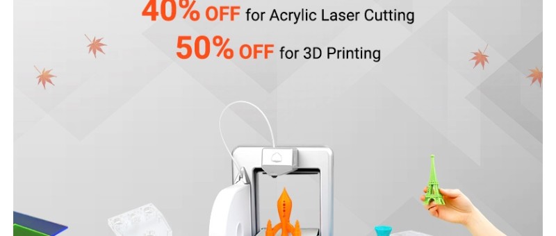 Elecrow Autumn 3D Printing & Acrylic Promotion