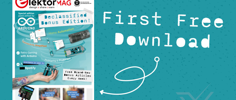 First Free Download: Arduino Guest-Edited Bonus Edition