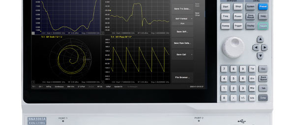 SIGLENT presents the extension of its vector network analyzer series SNA5000A