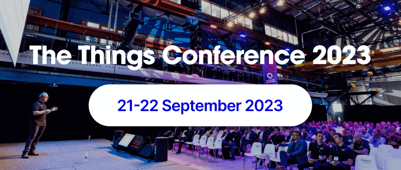 Discover the Future of LoRaWAN at The Things Conference 2023 in Amsterdam