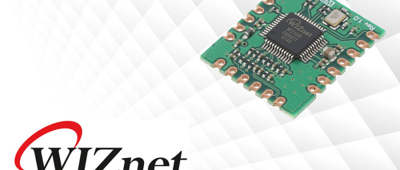 WIZnet miniature embedded network modules