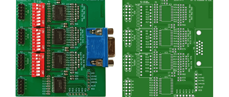 DIY Programmable Video DAC: Handle Any Format Up to RGB888