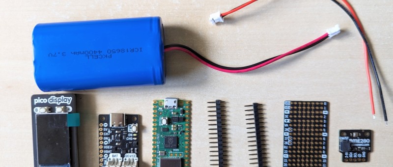 Portable Temperature, Humidity, and Pressure Sensor Using Raspberry Pi Pico W