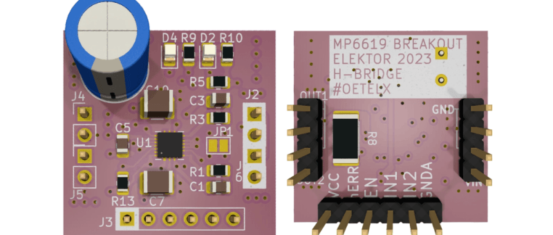 Breakout Board for a 5-A DC Motor Driver