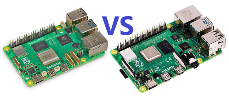 Raspberry Pi 5 vs Raspberry Pi 4: A Comparison