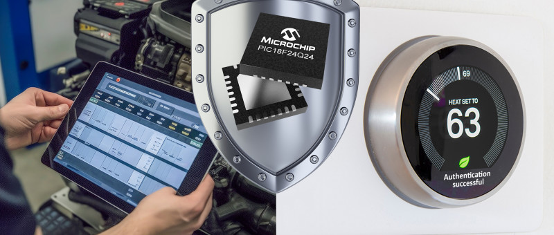 Microchip Unveils New Standard of Enhanced Code Security With The PIC18-Q24 Family of MCUs