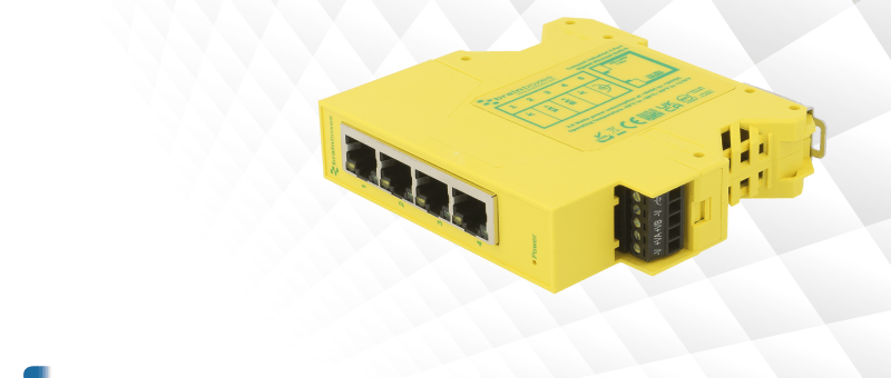 New Gigabit Ethernet switches by Brainboxes