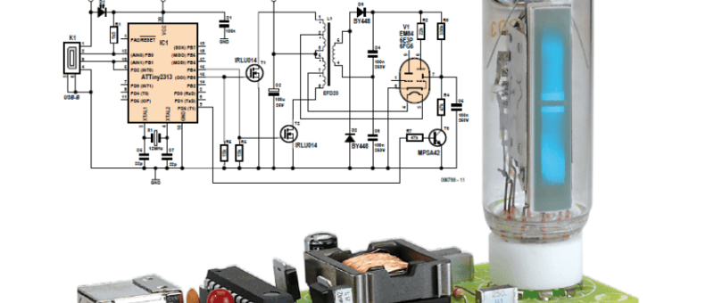 Circuit: DIY Tube-Based CPU Meter