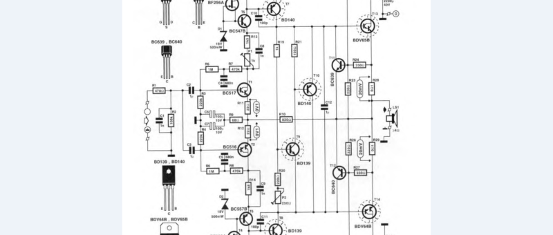 Circuit: DIY AF Power Amplifier