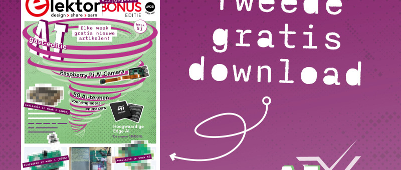 Tweede gratis bonuseditie: nog meer Elektor-artikelen over kunstmatige intelligentie