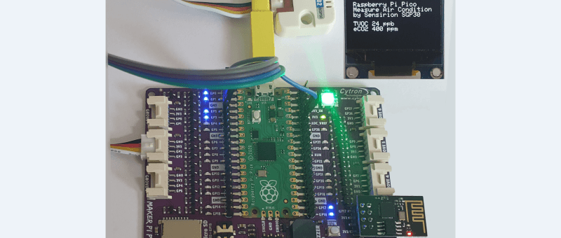 RP2040-Based Air Quality Measurement