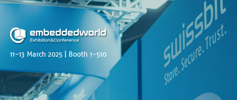 Swissbit at Embedded World 2025