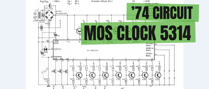 Circuit: The MOS Clock 5314