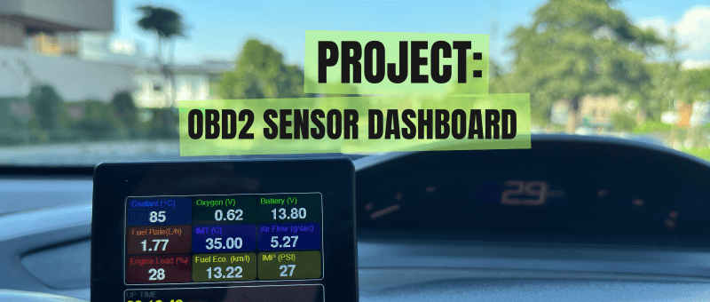 OBD2 Sensor Dashboard: Old Dials Sparked a Quest for Real Data