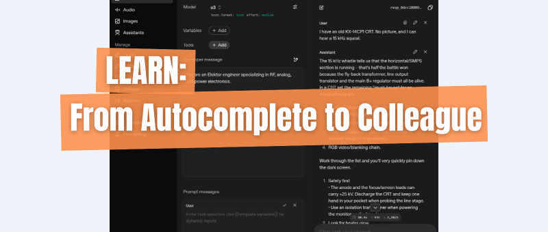 From Autocomplete to Colleague (2025: An AI Odyssey)