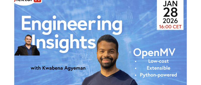 OpenMV Embedded Vision: Practical Computer Vision on MCUs with Kwabena Agyeman — EEI #57