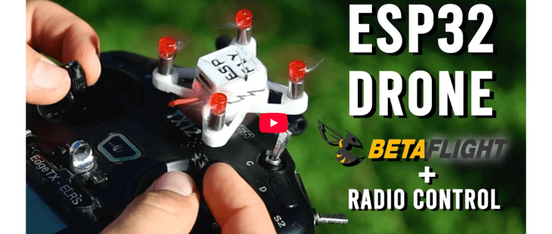 ESP32 Flight Controller Guide: Betaflight + Radio Control