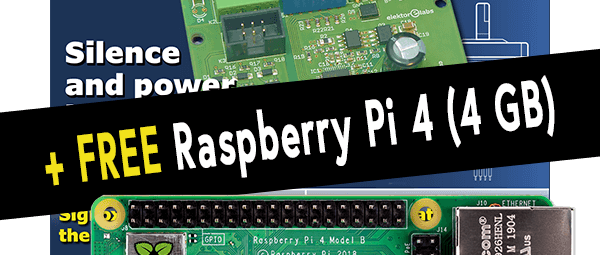 Cyber Week 2019: Elektor GOLD Discount + FREE Raspberry Pi 4 (4 GB)