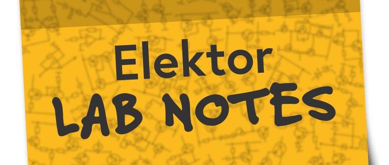 Elektor Lab Notes: A Holiday Project, DIY Weather Station, and More