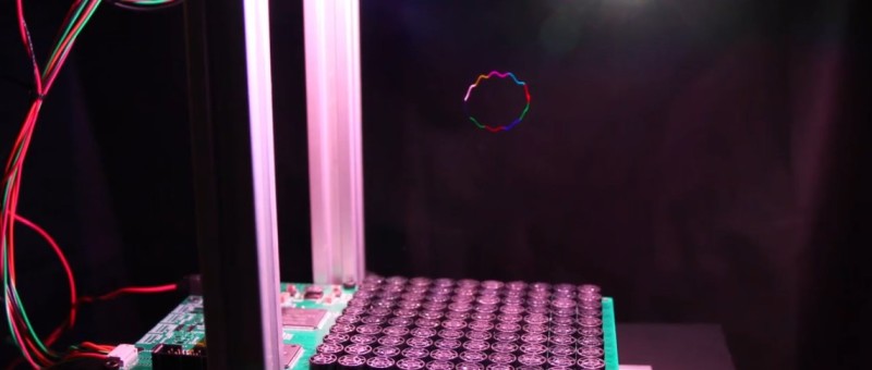 Build a Volumetric Display using an Acoustically Trapped Particle